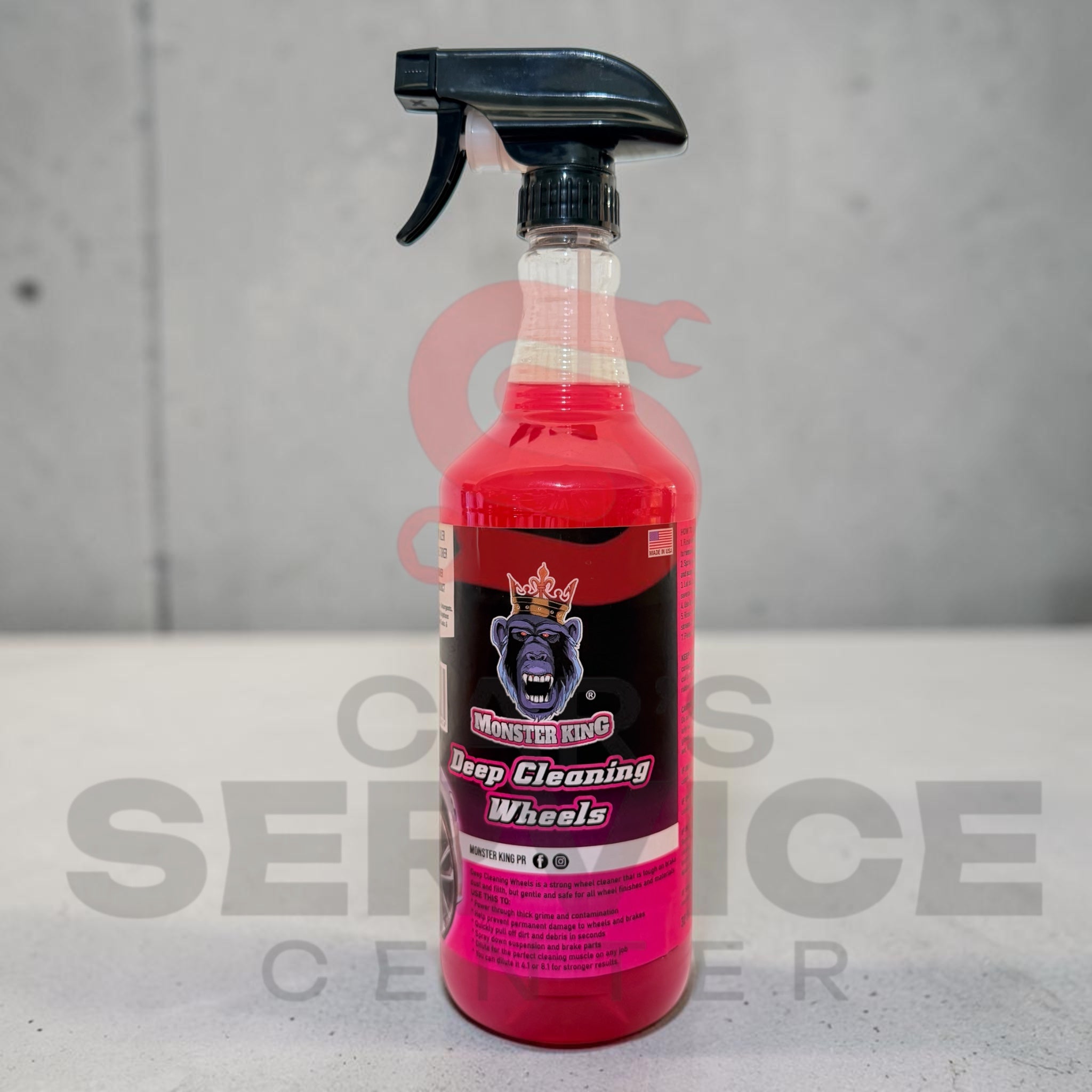 DEEP CLEANING WHEELS - MONSTER KING