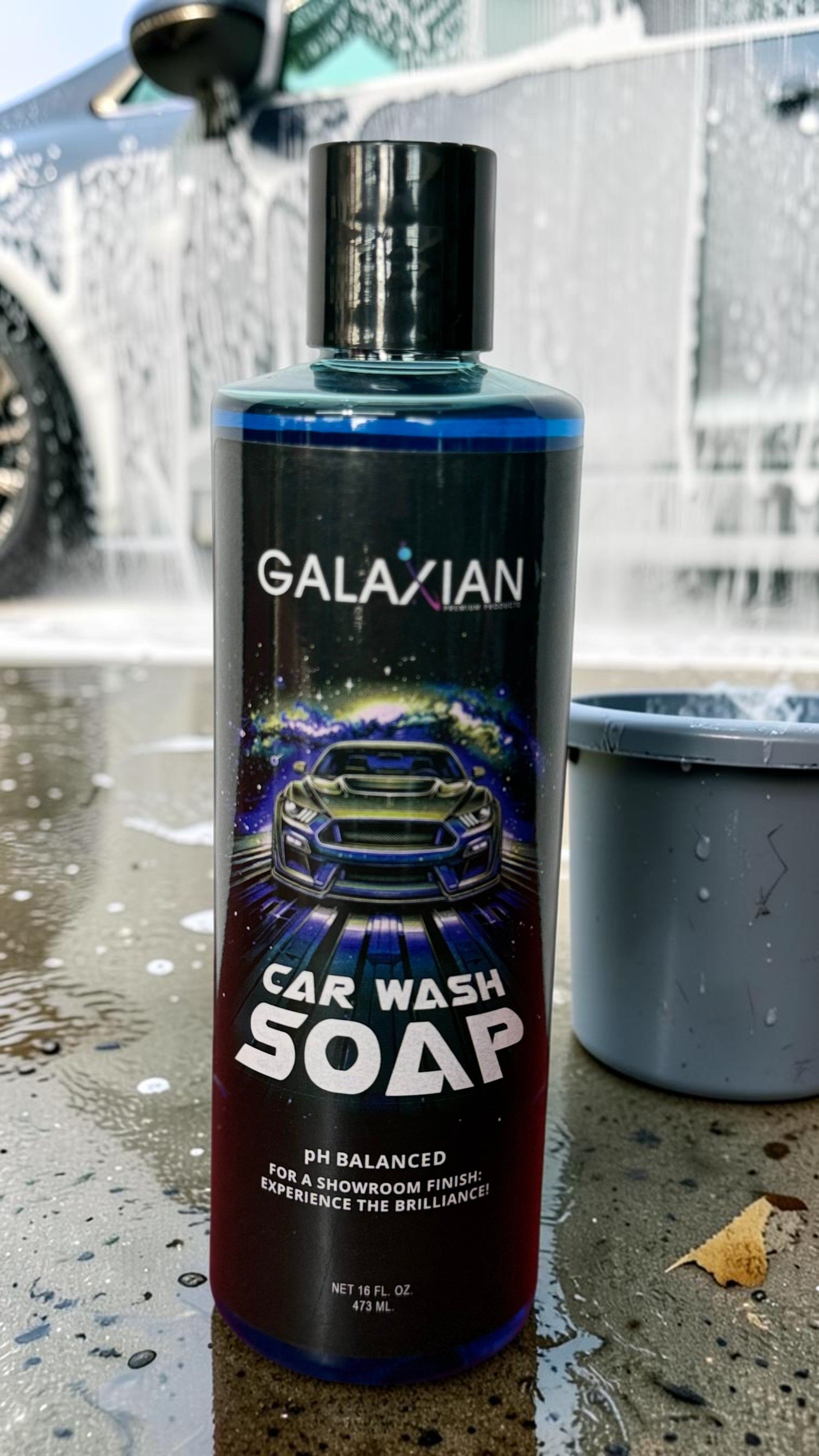 GALAXIAN CAR WASH SOAP- PH BALANCED